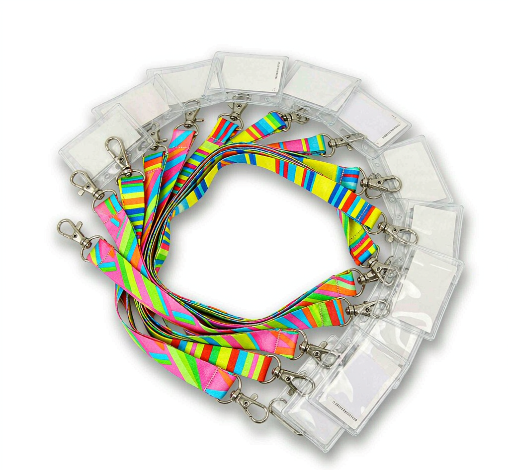 Custom printed lanyards